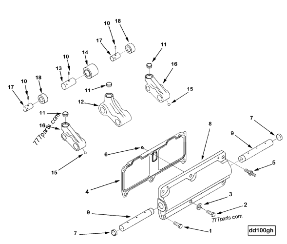 3074163 Cam follower lever - Cummins spare part | 777parts.com 3074163 Cam follower lever - Cummins spare part | 777parts.com