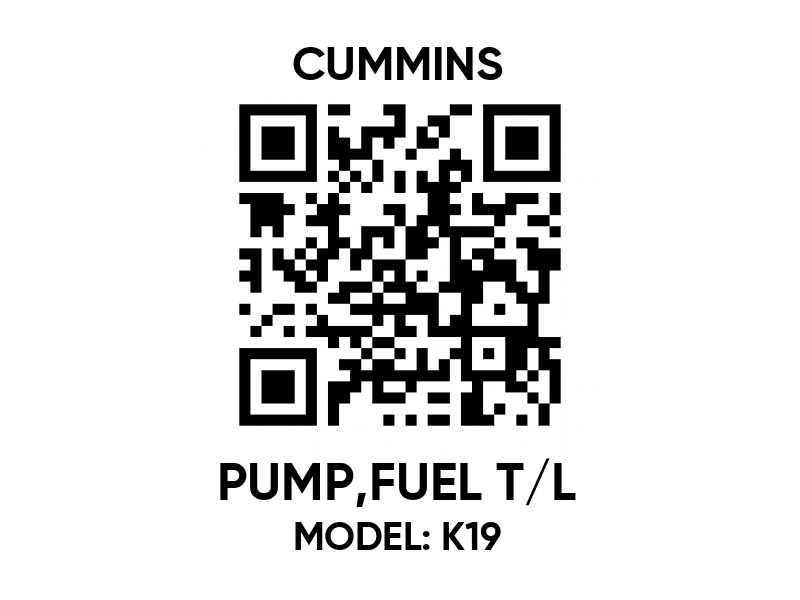 3075524 Fuel pump cover - Cummins spare part | 777parts.com