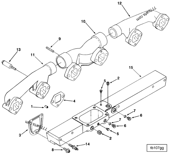 3083920 Air intake manifold Cummins spare part