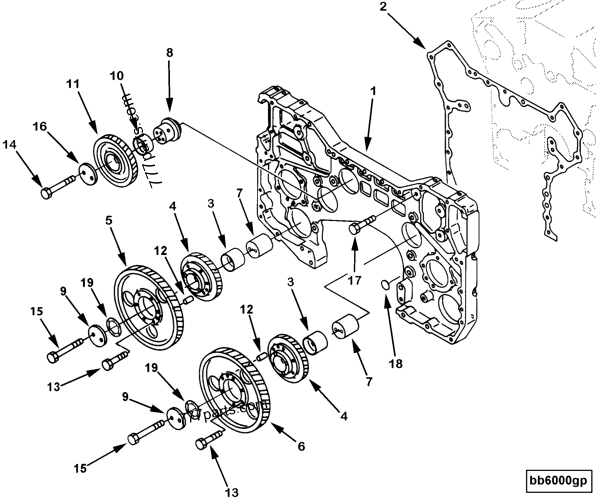 3092145 Hexagon head cap screw - Cummins spare part | 777parts.com