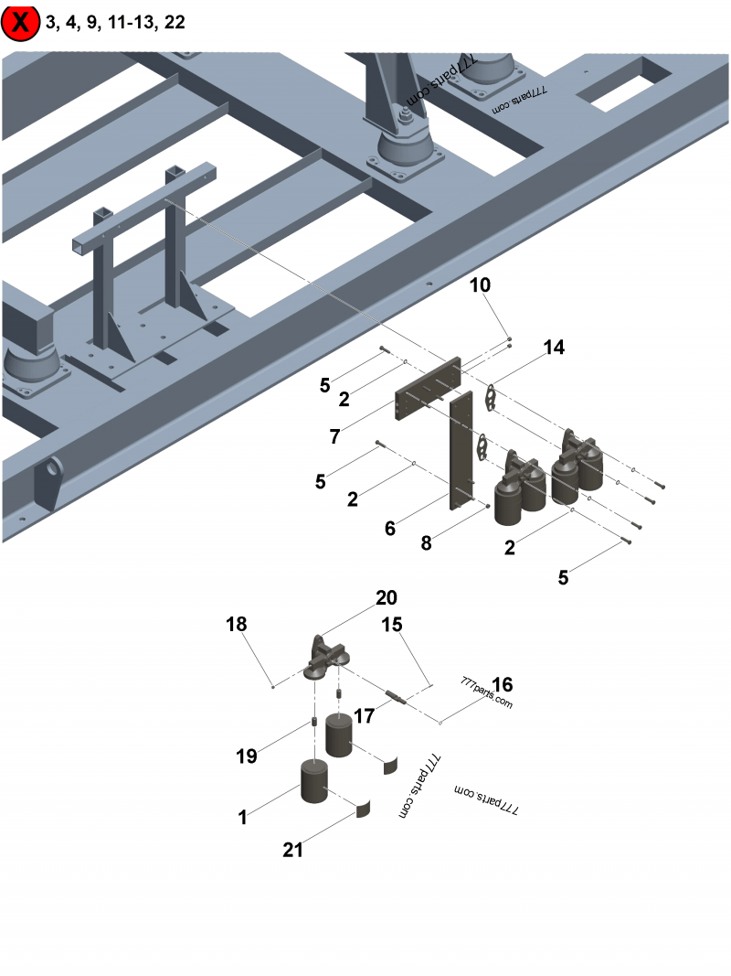 3175457 Corrosion resistor head - Cummins spare part