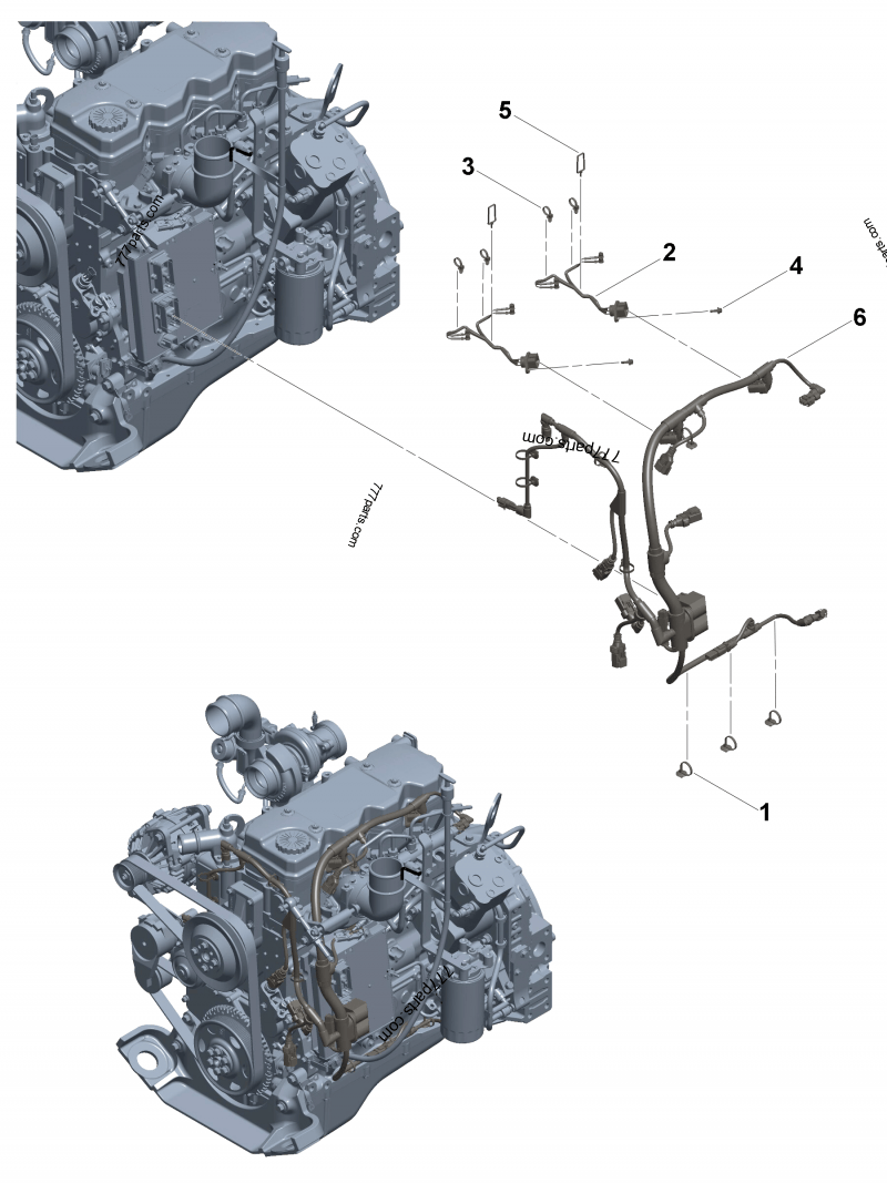 2️⃣メル　45335 Amazon.com: Haiyazhma New Hydraulic Pump 705-12-44040