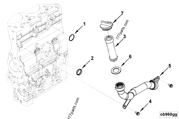 3347937 O ring seal - Cummins spare part | 777parts.com