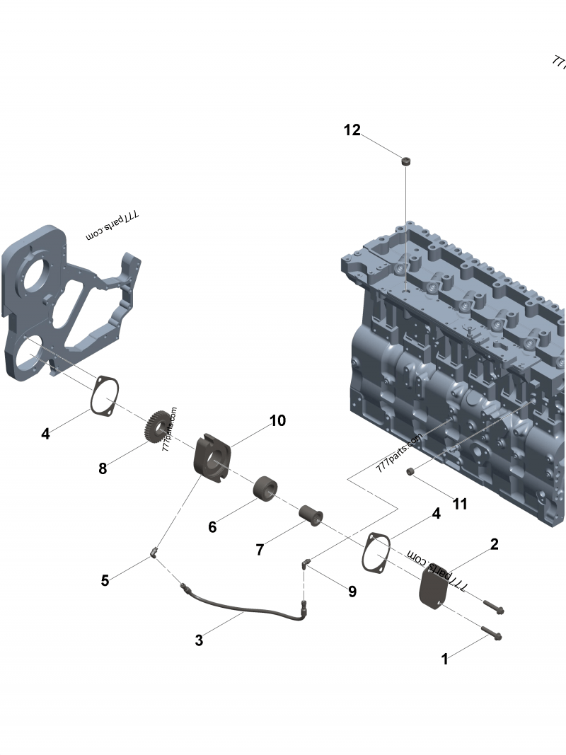 3357918 Hydraulic pump repair kit - Cummins spare part 3357918 Hydraulic pump repair kit - Cummins spare part