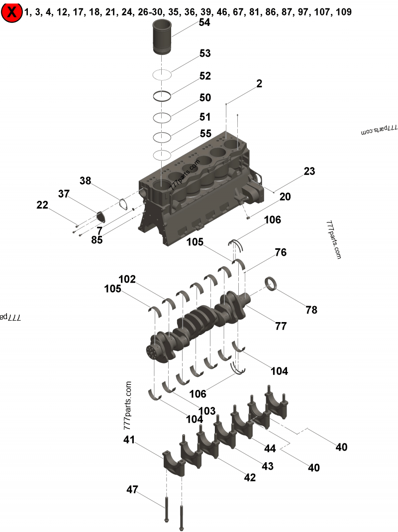 3394683 Rocker lever - Cummins spare part | 777parts.com