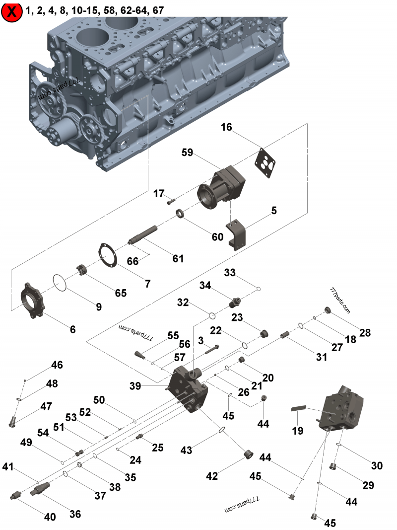 3408578 Pressure sensor - Cummins spare part | 777parts.com 