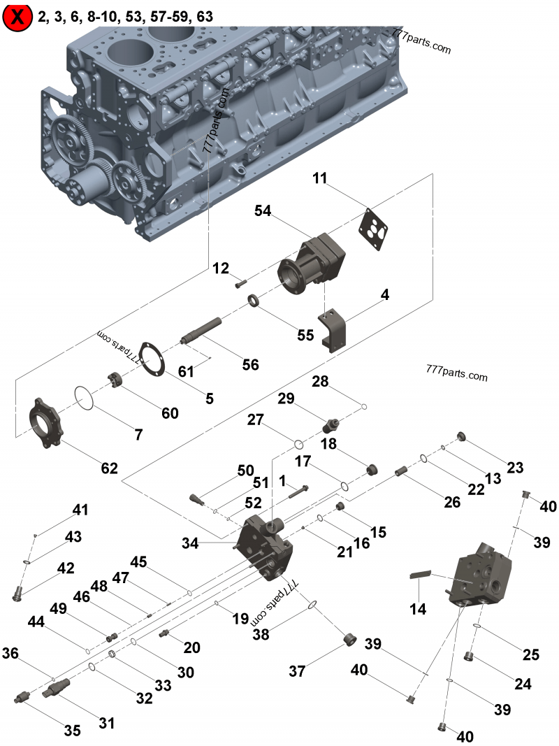 3408578 Pressure sensor - Cummins spare part | 777parts.com 