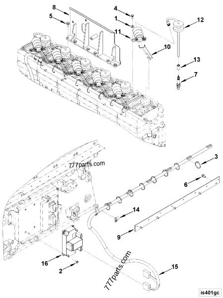 3607961 Ignition coil - Cummins spare part | 777parts.com