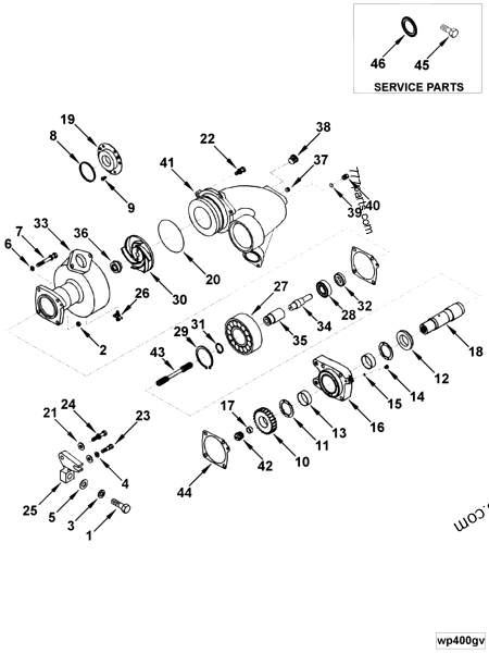 3629113 Threaded plug - Cummins spare part | 777parts.com