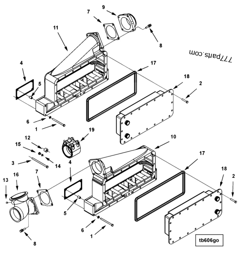 3638361 Aftercooler core - Cummins spare part | 777parts.com