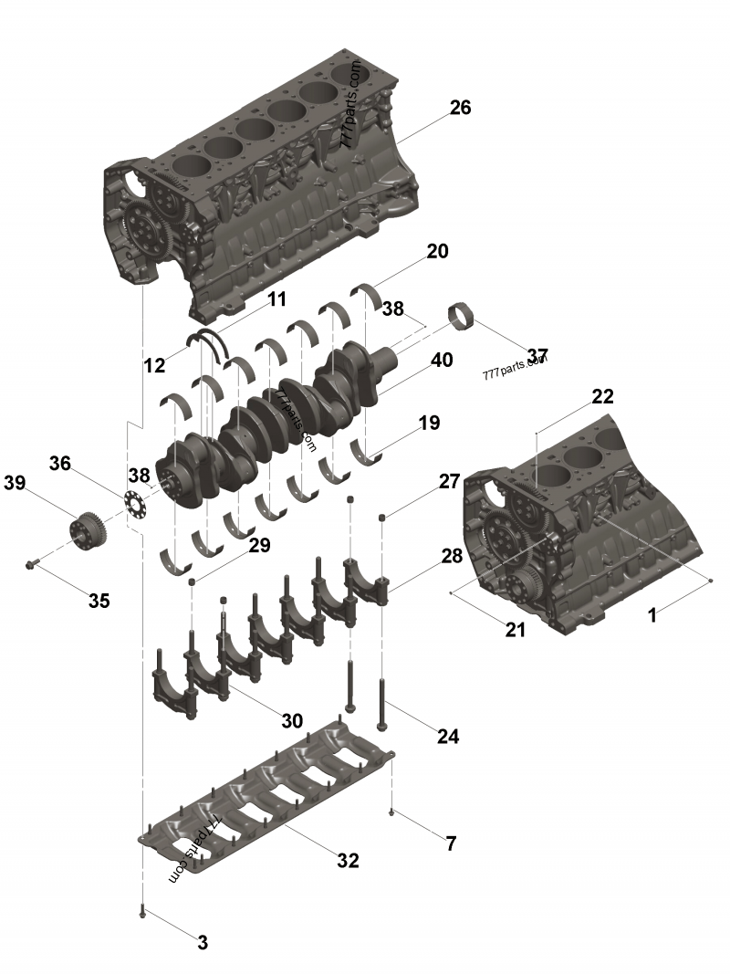 Qsb4.5 Piston Kits 4089726 3969036 for The Forklift - Piston