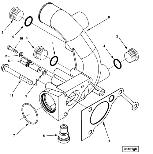 3680294 O ring seal - Cummins spare part | 777parts.com