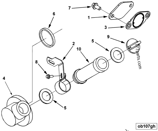3680371 Cover plate - Cummins spare part | 777parts.com