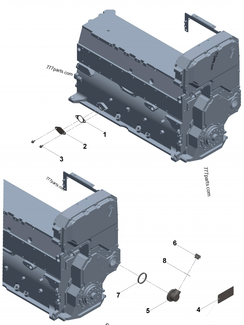 3680371 Cover plate - Cummins spare part | 777parts.com