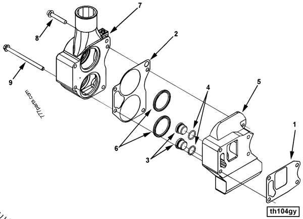 3680599 Thermostat housing - Cummins spare part | 777parts.com
