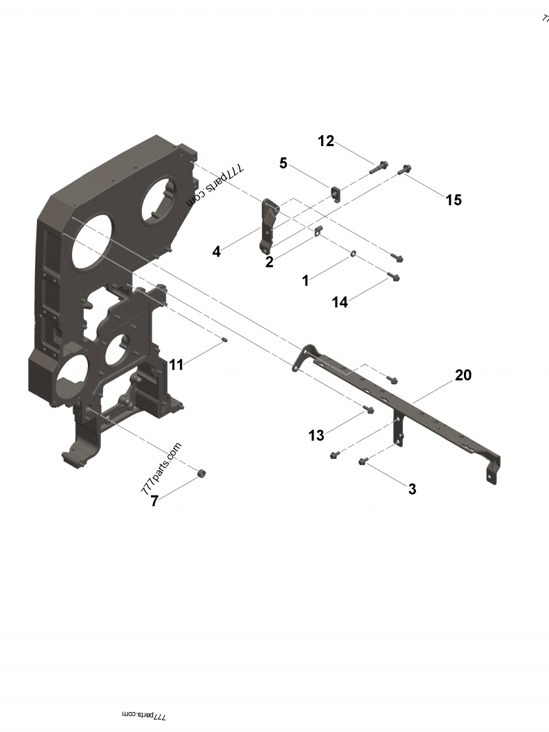 3680882 Captive washer cap screw - Cummins spare part