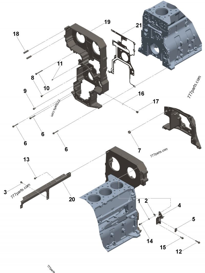 3681268 Captive washer cap screw - Cummins spare part | 777parts.com