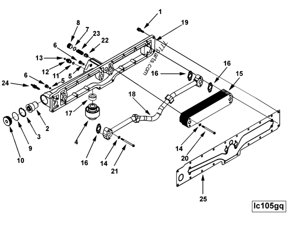 3681508 Filter head insert - Cummins spare part | 777parts.com