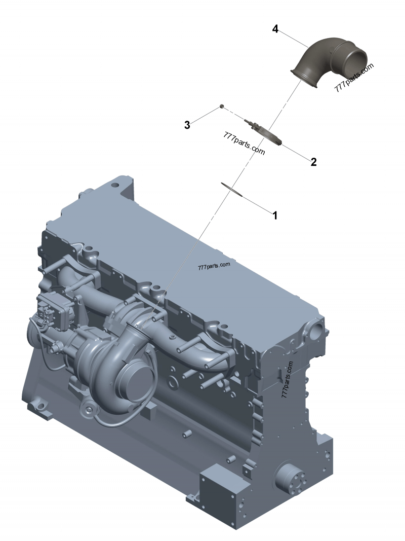 3684417 V band clamp - Cummins spare part | 777parts.com