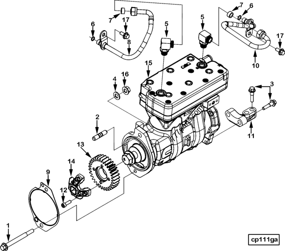 3686297 Barring adapter - Cummins spare part | 777parts.com