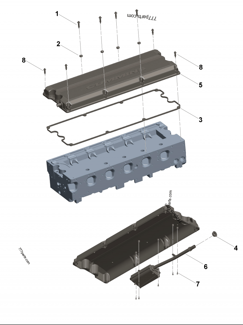 3687107 Self tapping metal screw Cummins spare part