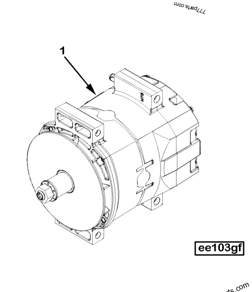 3688268 Alternator - Cummins spare part | 777parts.com