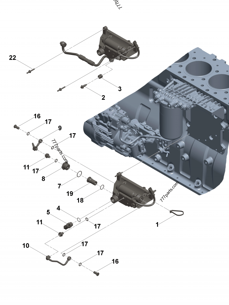 3688897 Fuel transfer pump - Cummins spare part | 777parts.com 