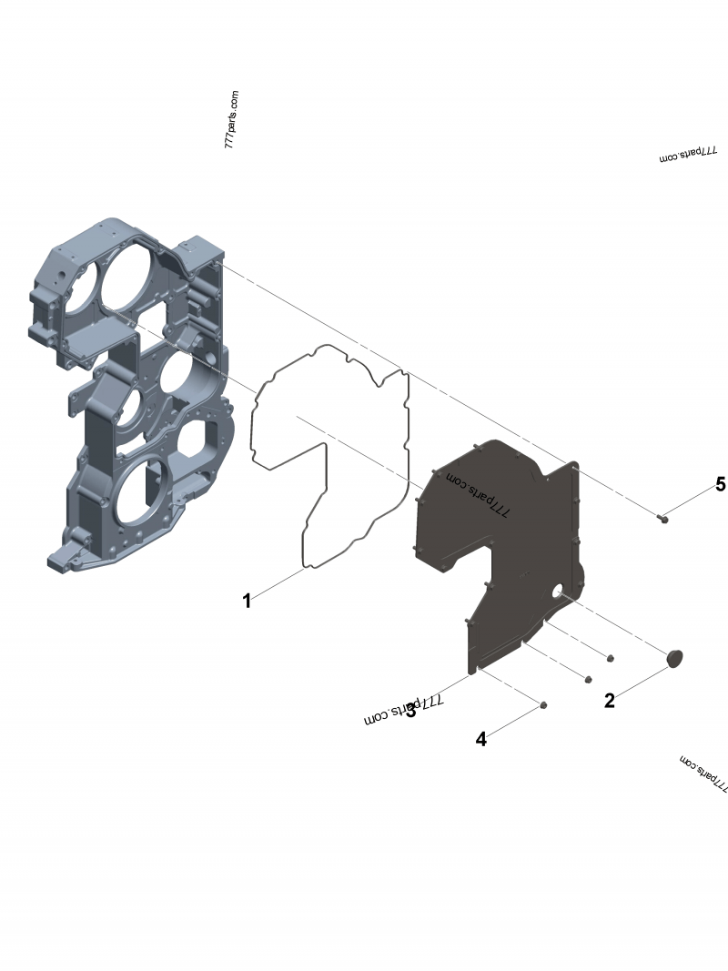 3691011 Gear cover - Cummins spare part | 777parts.com 3691011 Gear cover - Cummins spare part | 777parts.com