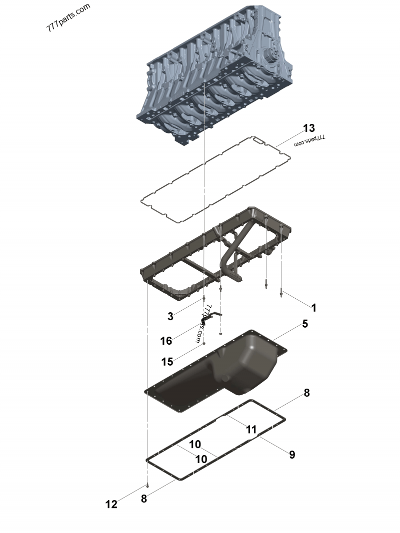 A-M- 様 確認用 3695880 Oil pan seal - Cummins spare part | 777parts.com
