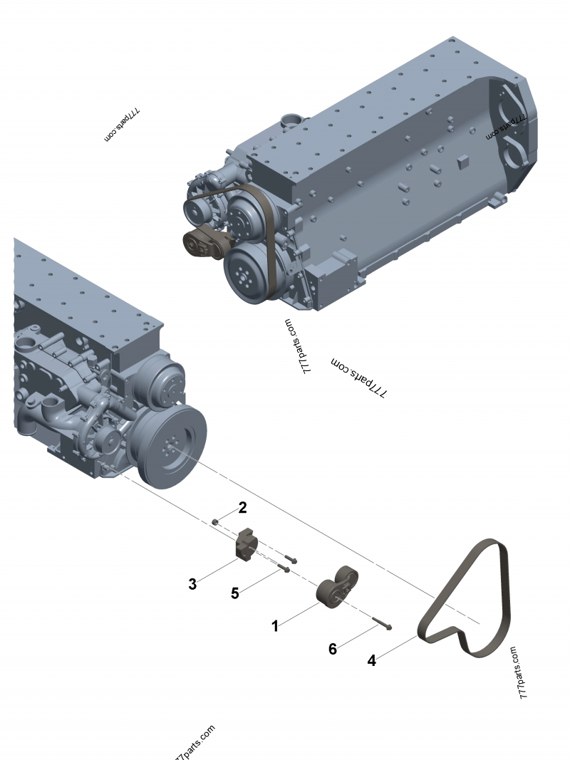 亀 2872279 Crankshaft Position Sensor for Komatsu PC130-8