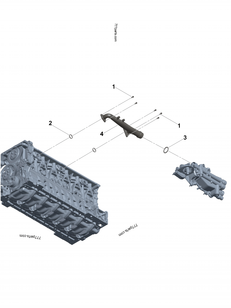 3697435 O ring seal - Cummins spare part | 777parts.com