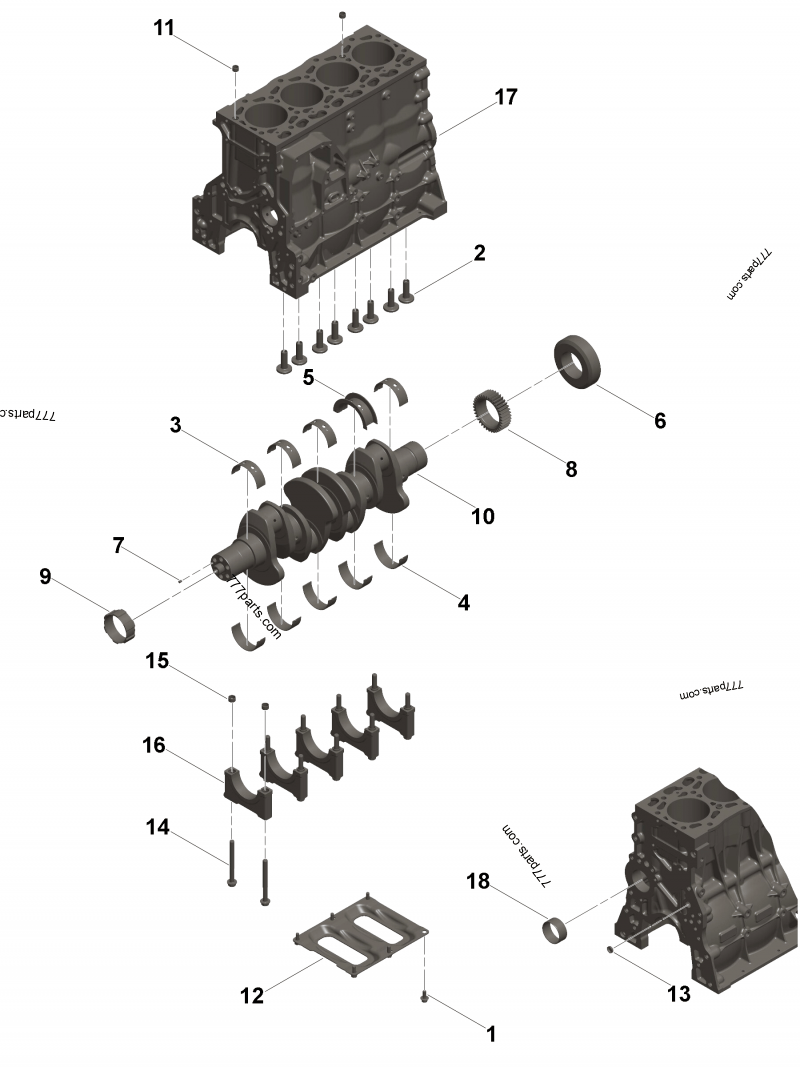 2831066 Shaft collar - Cummins spare part | 777parts.com