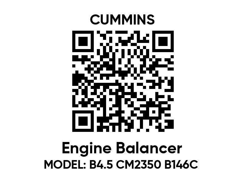 2831304 Balancer housing - Cummins spare part | 777parts.com