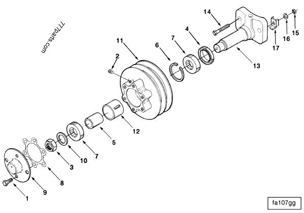 3803188 Fan hub kit - Cummins spare part | 777parts.com