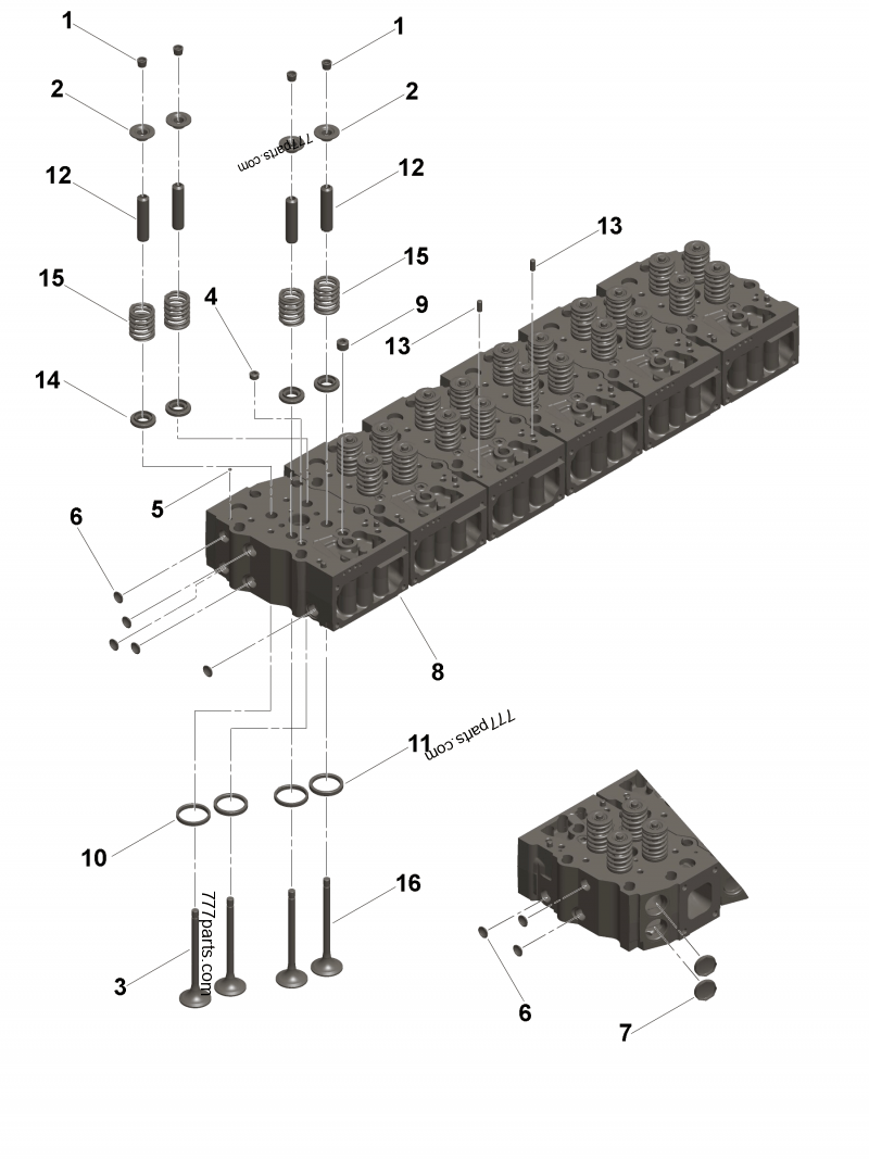 KKKKKKK様確認用 3803528 Exhaust valve - Cummins spare part | 777parts.com