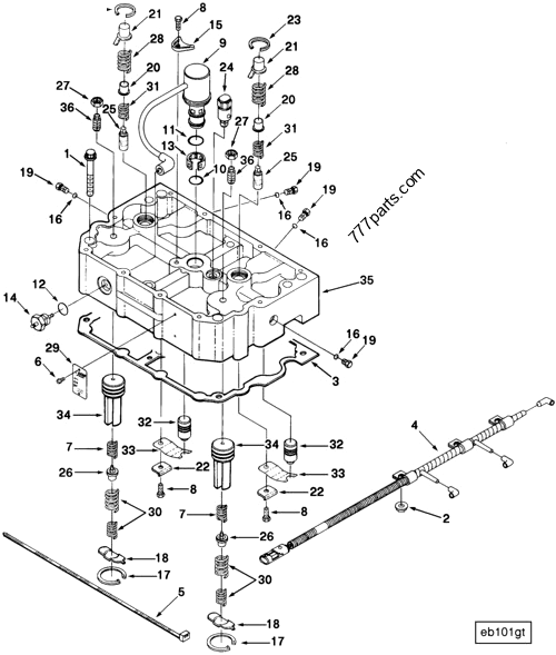 3803761 Cummins engine brake kit Cummins spare part