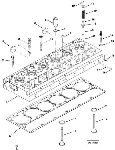 専用　11冊 2864016 Cylinder head - Cummins spare part | 777parts.com