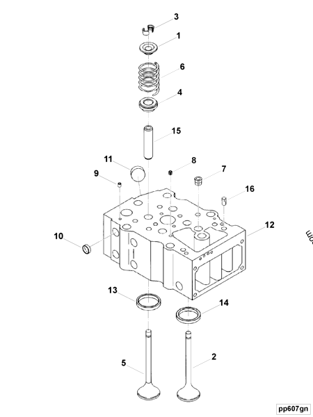 3811981 Cylinder head - Cummins spare part | 777parts.com