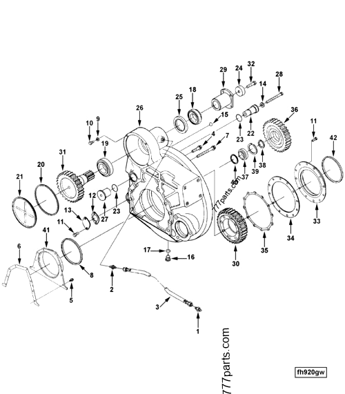 3862674 Oil seal - Cummins spare part | 777parts.com