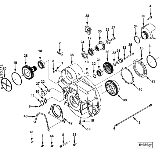 3862674 Oil seal - Cummins spare part | 777parts.com