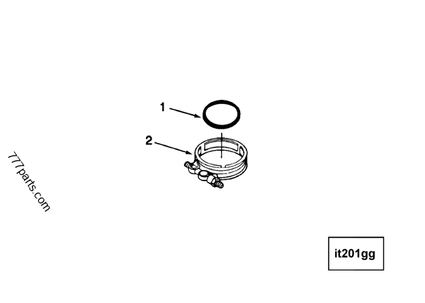 3892648 V band clamp - Cummins spare part | 777parts.com