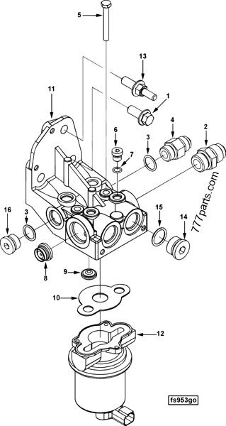 3943779 Check valve - Cummins spare part | 777parts.com