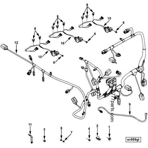 3966766 Wiring harness - Cummins spare part | 777parts.com