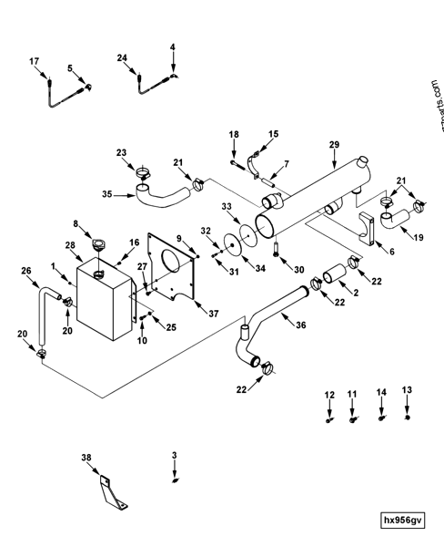 3970463 Zinc electrode plug - Cummins spare part | 777parts.com