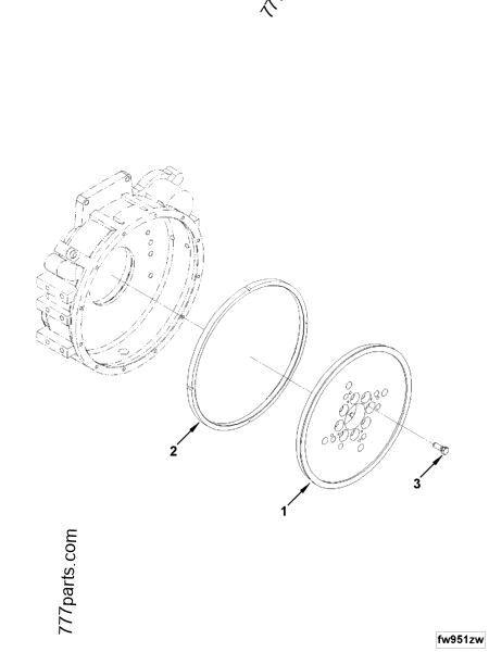 3976903 Flywheel ring gear - Cummins spare part | 777parts.com