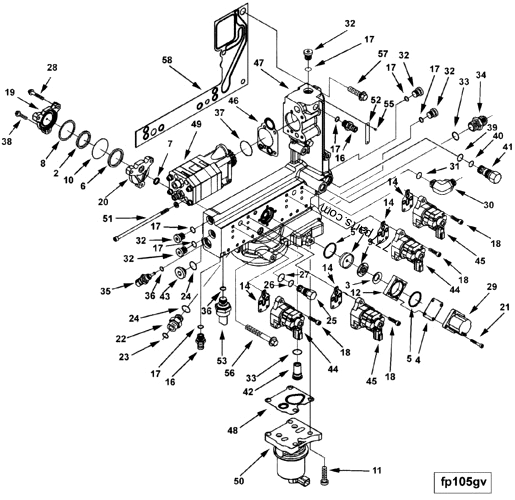 4009957 Pressure regulator valve - Cummins spare part | 777parts.com