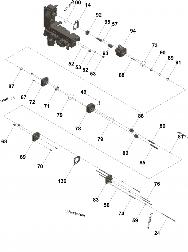 4010316 Check valve - Cummins spare part | 777parts.com