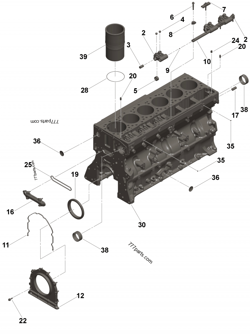 どんと Cummins 2872279 Position Sensor Kit Replacement │ All Pro