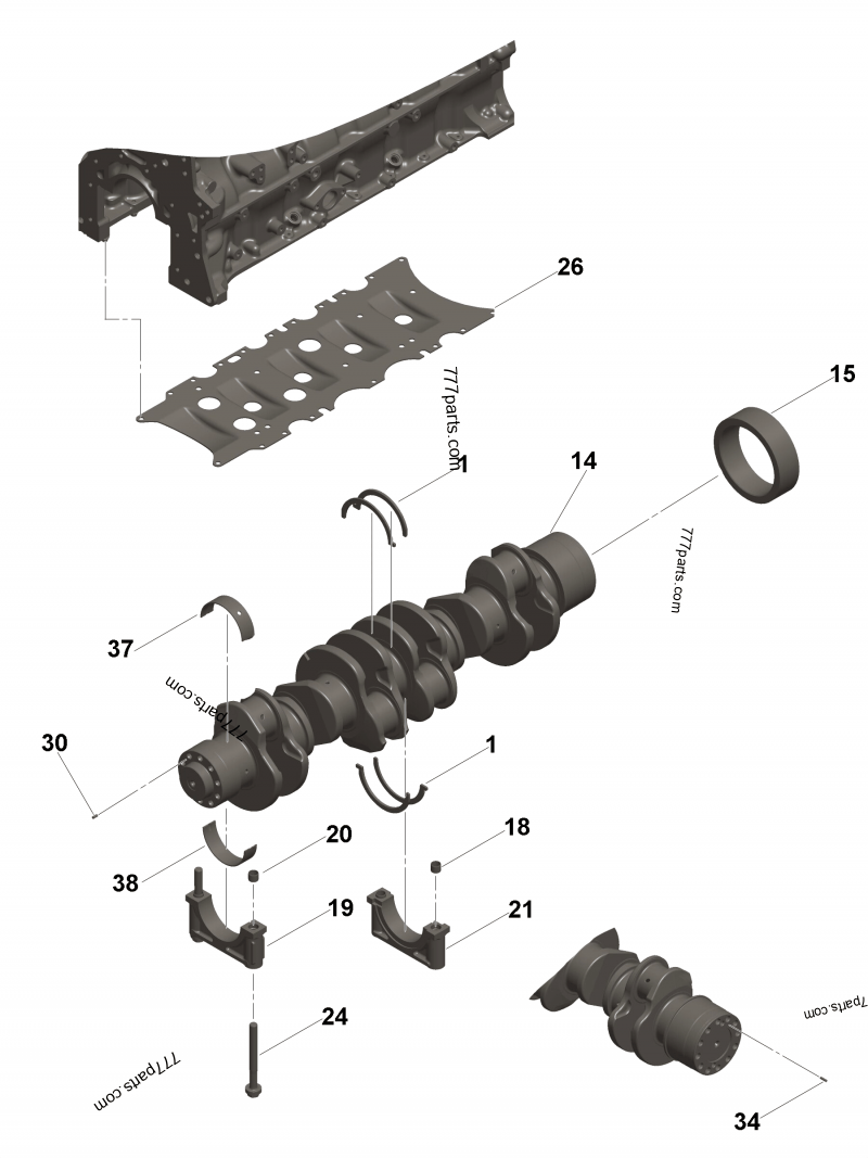 2870122 Seal carrier - Cummins spare part | 777parts.com