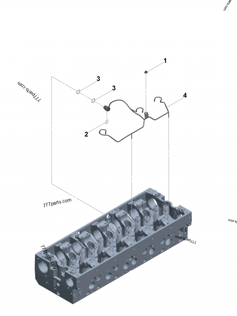 4026251 Clip - Cummins spare part | 777parts.com